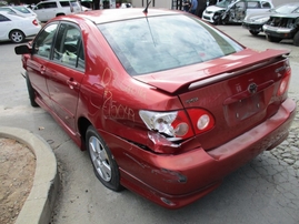 2007 TOYOTA COROLLA S PEARL RED 1.8L AT Z15049